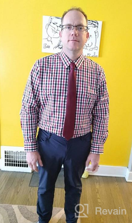 img 1 attached to 👔 Nick Graham Stretch Modern 2X XL36 Men's Apparel review by Jason Rodman