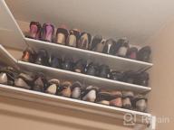 img 1 attached to 6-Tier Stackable Closed Shoe Rack For Closet Organization: Neprock Shoe Organizer With Space For 24 Pairs Of Shoes, Shoe Storage Solution With Shelves And Cabinet For Optimal Storage review by Michael Ringgold
