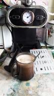 img 2 attached to Rozhkovy coffee maker Kitfort KT-702, black review by Adam Domaski ᠌