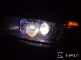 img 5 attached to NSLUMO RGB H8 36 Вт светодио дный маркер ангельские глазки Canbus WF Управление Halo кольцевая лампа для BMW E82/E90/E92/E93/E70/E71/E60/E61/E63/64