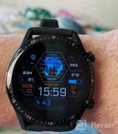 img 1 attached to HUAWEI Watch GT 2 (42mm) - AMOLED Display, 1 🕰️ Week Battery, GPS, Heart Rate Monitor, Night Black (International Model, No Warranty) review by Addy Itthipong ᠌
