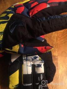 img 6 attached to Водонепроницаемые зимние перчатки для сноубординга для девочек - аксессуары для девочек от RunRRIn