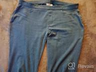 img 1 attached to Stylish And Practical: Women'S Classic Denim Capri Legging With Pockets review by Saber Spencer