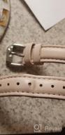 img 1 attached to Bayite Slim Genuine Leather Band Compatible With Fitbit Versa 2/Lite/Versa - Replacement Strap Accessory For Women review by Joe Montalvo