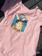 img 1 attached to CesAnnees Toddler Little Girls' Crewneck T-Shirts - Clothing for Girls review by Sierra Stewart