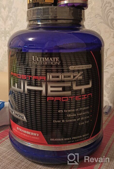 img 1 attached to Ultimate Nutrition ProStar Whey Protein Vanilla Creme 2 lbs: Pure Fitness Fuel for Optimal Results! review by Aneta Szymaska ᠌