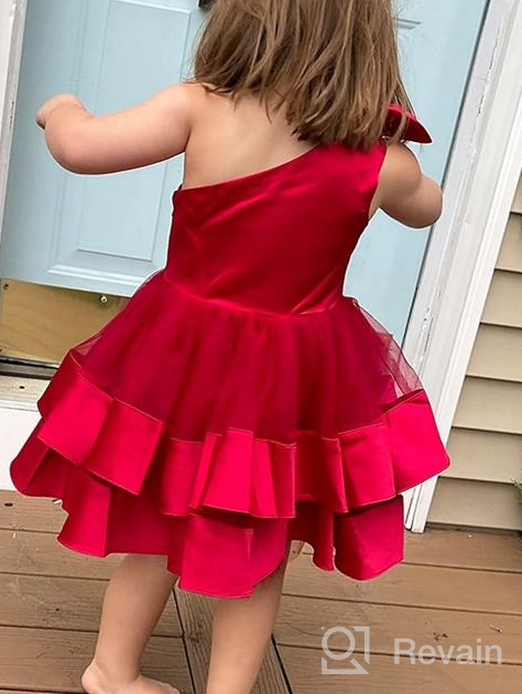 img 1 attached to 👗 ABAO SISTER Princess Shoulder Communion Girls' Clothing: Elegant Dresses for Special Occasions review by Donna Jones