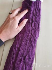 img 6 attached to Women'S Non-Slip Fleece Slipper Socks, Soft & Cozy Winter Warmth For Home