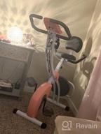 img 1 attached to Murtisol Foldable Exercise Bike - Magnetic Resistance Control, Twister Plate, Arm Resistance Bands, Extra Large & Adjustable Seat And Heart Monitor For Home Workouts In Three Colors review by Cesar Hubbard