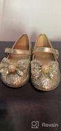 img 1 attached to DREAM PAIRS KFL218 Wedding Princess Girls' Shoes review by Kimberly King