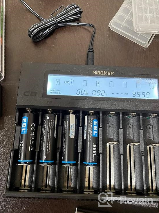 img 1 attached to EBL 8 Pack Lithium AA Batteries - Powering High-Tech Devices With 3000MAh Capacity At A Constant 1.5V review by Chris Bhatia