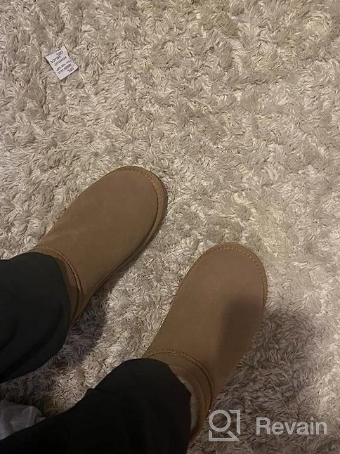 img 1 attached to Women'S Hip Pull On Boot With Memory Foam Cushionaire review by Travis Carter