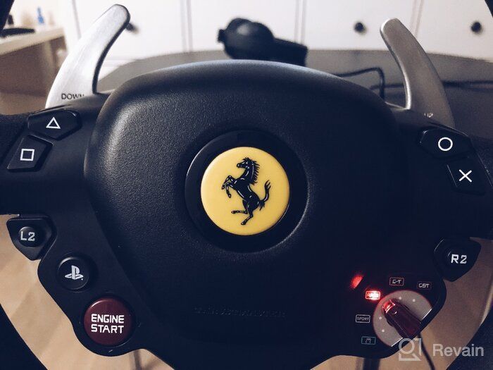 img 3 attached to Enhanced Compatibility: Thrustmaster T80 Ferrari 488 GTB Racing Wheel (PS4, PC) Compatible with PS5 Games review by Eimei Suzuki ᠌