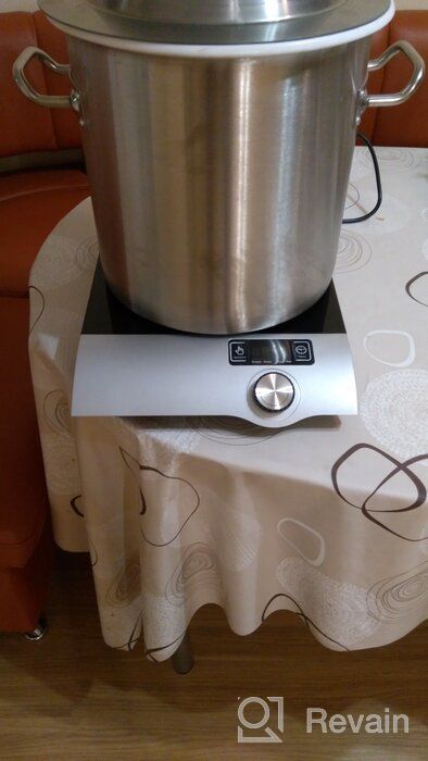 img 1 attached to Induction cooker Kitfort KT-108, silver review by Celina Sikora ᠌