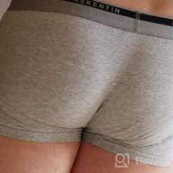 картинка 1 прикреплена к отзыву Inskentin Men'S 3 Pack Low Rise Cotton Trunks Slim Fit Contour Pouch Sexy Underwear от Preston Molden