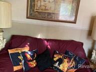 картинка 1 прикреплена к отзыву Простыня на растяжку для дивана: одно ширмшотное покрытие на трехместный диван - эластичное дно, мягкая и прочная защита от животных (диван, черный) от Justin Ritter