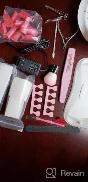 img 1 attached to Get Flawless Nails Every Time With 180W UV Nail Lamp - Fast Curing And Professional - Perfect For Home And Salon Use! review by Elizabeth Woods