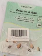 img 1 attached to 2 Pack Of Bellamei Reusable Fine Mesh Brew Bags, 250 Micron, Drawstring Straining Bags For Fruit Cider, Apple Grape Wine Press And Brewing (24" X 32") review by Corey Bigglesworth