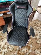 img 1 attached to Computer chair COUGAR ARMOR One EVA gaming chair, upholstery: imitation leather, color: black/pink review by Celina Szulgo ᠌