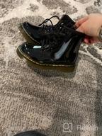 img 1 attached to Originals Union Jack Dr. Martens 1460 8 Eye Lace Up Boot review by Tyler Fountas