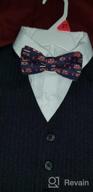 img 1 attached to Stylish & Adorable Pre-Tied Bow Tie With Adjustable Strap For Adults And Children - OCIA Cute Pattern Bowties review by Brian Delgado