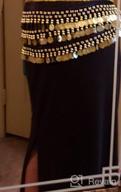картинка 1 прикреплена к отзыву Shimmer And Shake In Style: MUNAFIE Women'S Belly Dance Coin Belt Hip Scarf от Richard Mangum