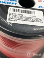 img 1 attached to BNTECHGO 12 Gauge Silicone Wire Spool 50 Ft Black Flexible 12 AWG Stranded Tinned Copper Wire review by Sam Thorpe