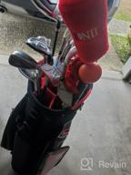 img 1 attached to Ultimate Golfing Convenience: Lightweight 14 Divider Golf Cart Bag With Cooler Pouch, Dust Cover & Backpack Strap! review by Bill Garczynski