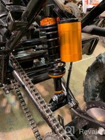 img 7 attached to OXMART 2 шт. 320 мм универсальный амортизатор для мотоцикла, регулируемый резервуар для воздуха, нагрузка 440 фунтов/200 кг, подходит для Honda Suzuki Yamaha Kawasaki ATV для картинга Four Dirty Sports Bike Amoy ATV 125 ремонт автомобиля