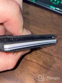 img 8 attached to iCraft 94080W Front Pocket Tactical Wallet - Men's Wallet and Card Holder with Money Organizer
