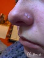 img 1 attached to Flexible And Comfortable Nose Ring Retainers For Work And Surgery By MODRSA review by Josh Valentino
