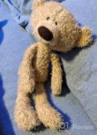 img 1 attached to Navy Blue GUND Teddy Bear Stuffed Animal - Toothpick Ripple, Perfect For Ages 1 And Up review by Deanna Cook