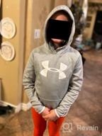 img 1 attached to Active Girls' Clothing: Under Armour Fleece in Daiquiri Heather review by John Taylor