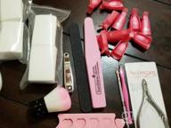 img 1 attached to Get Flawless Nails Every Time With 180W UV Nail Lamp - Fast Curing And Professional - Perfect For Home And Salon Use! review by Stephanie Miller