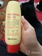 img 3 attached to Farmstay facial peeling gel Dr.V8 Vitamin Brightening Peeling Gel, 150 ml review by Bogusawa Maria Galus ᠌