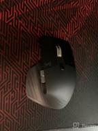 img 2 attached to 🖱️ Logitech MX Master Wireless Mouse: High-Precision Sensor, Easy-Switch up to 3 devices, Meteorite Black review by Adithep Chaisan ᠌