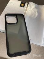 img 1 attached to Humixx Shockproof IPhone 13 Pro Case - 10 FT Military Drop Protection & Snug Touch Translucent Matte Hard PC Back review by Bryan Moon