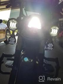 img 6 attached to Обновите сигналы поворота вашего Harley с помощью светодиодных фонарей AUDEXEN 3-1 / 4 дюйма в плоской дымовой линзе