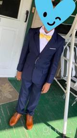 img 5 attached to 👔 Trendy WELROG Kids Boys Silk Ties: Must-have Bow Ties for Boys' Accessories