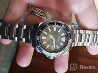img 1 attached to Seiko Prospex Samurai SRPB51: Stainless Steel Automatic Dive Watch - 200m Water Resistance review by Shakeeta Floyd