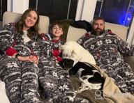 img 1 attached to Cozy up this Christmas with PajamaGram's Men's Christmas Onesie: Perfect for Matching Men's Clothing! review by Anurak Grubb