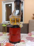 img 1 attached to Auger juicer Kitfort KT-1102-2, burgundy review by Ewa Bean ᠌