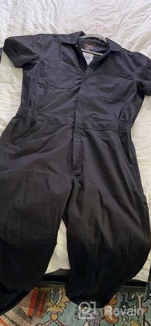 img 1 attached to CQR Men'S Zip-Front Coverall: Stain & Wrinkle Resistant, Multifunctional With Multiple Pockets review by Ynot Karlen