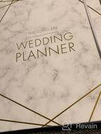 img 1 attached to The Ultimate Wedding Planner: Undated Diary & Organizer With Hard Cover, Online Support, And Handy Pockets! review by David Citizen