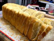 img 1 attached to Perfectly Baked Loaves With Our Non-Stick Gold Aluminum Bread Toast Mold - Deep Loaf Pan With Corrugated Design (8.26X4.7X4.3INCH) review by Christian Bar