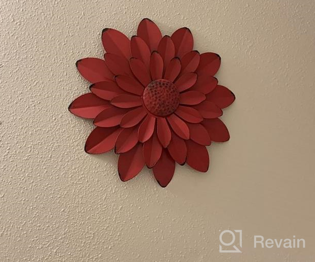 img 1 attached to Elevate Your Walls With EASICUTI'S Sunflower Metal Flowers: Stunning Decorations For Indoor And Outdoor Spaces! review by Geoff Yates