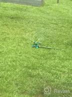 img 1 attached to Keep Your Lawn In Top Shape With Gesentur Automatic 360 Rotating Sprinkler - Perfect For Kids And Large Areas! review by Prince Burr