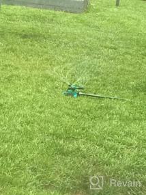 img 5 attached to Keep Your Lawn In Top Shape With Gesentur Automatic 360 Rotating Sprinkler - Perfect For Kids And Large Areas!
