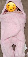 img 1 attached to Pink Soft Plush Swaddle Blankets For Newborn Baby Girls - Cute Nursery Items By XMWEALTHY review by Eric Timbeross