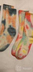 img 7 attached to Lovful Cotton Socks For Women, Funny Cute Crew Socks, Women Tie Dye Novelty Socks 5 Pairs